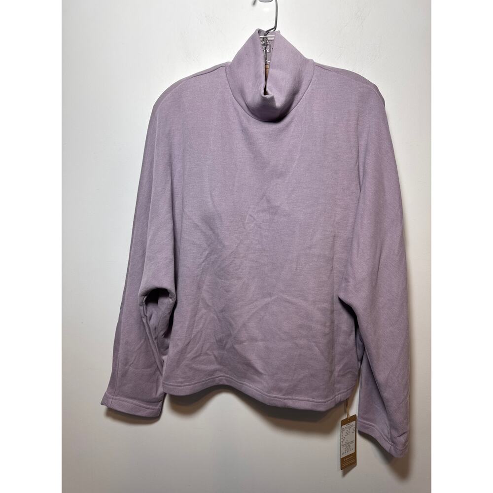 Brand New OGL Women's Size XL Purple Pullover Turtleneck Sweater